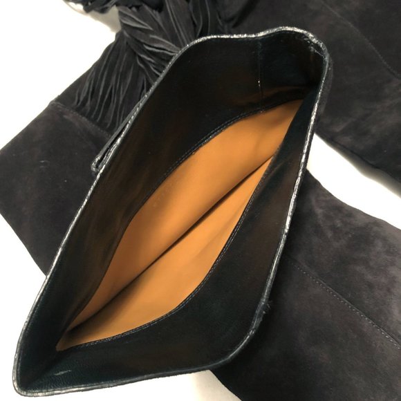 Chloe Qaisha Fringed Over-the-Knee Boot - Picture 3 of 12